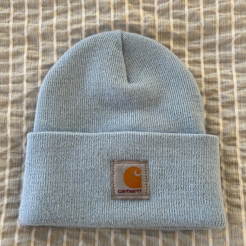 Carhartt beanie. Light blue.